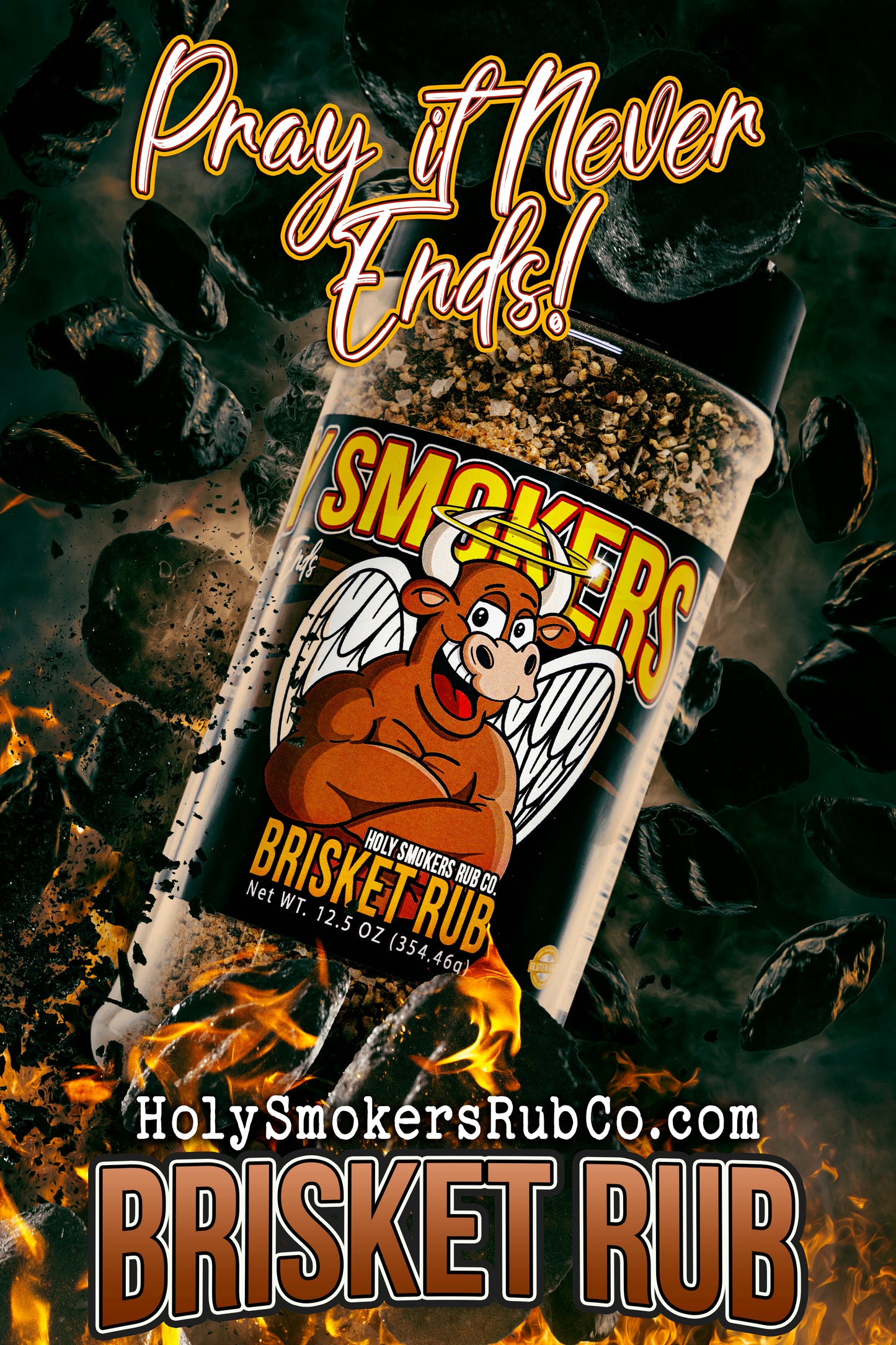 The Best SPG seasoning is here with a twist of Hickory Smoke Flavor. Brisket BBQ rub for KCBS-style competition BBQ – bold and savory.