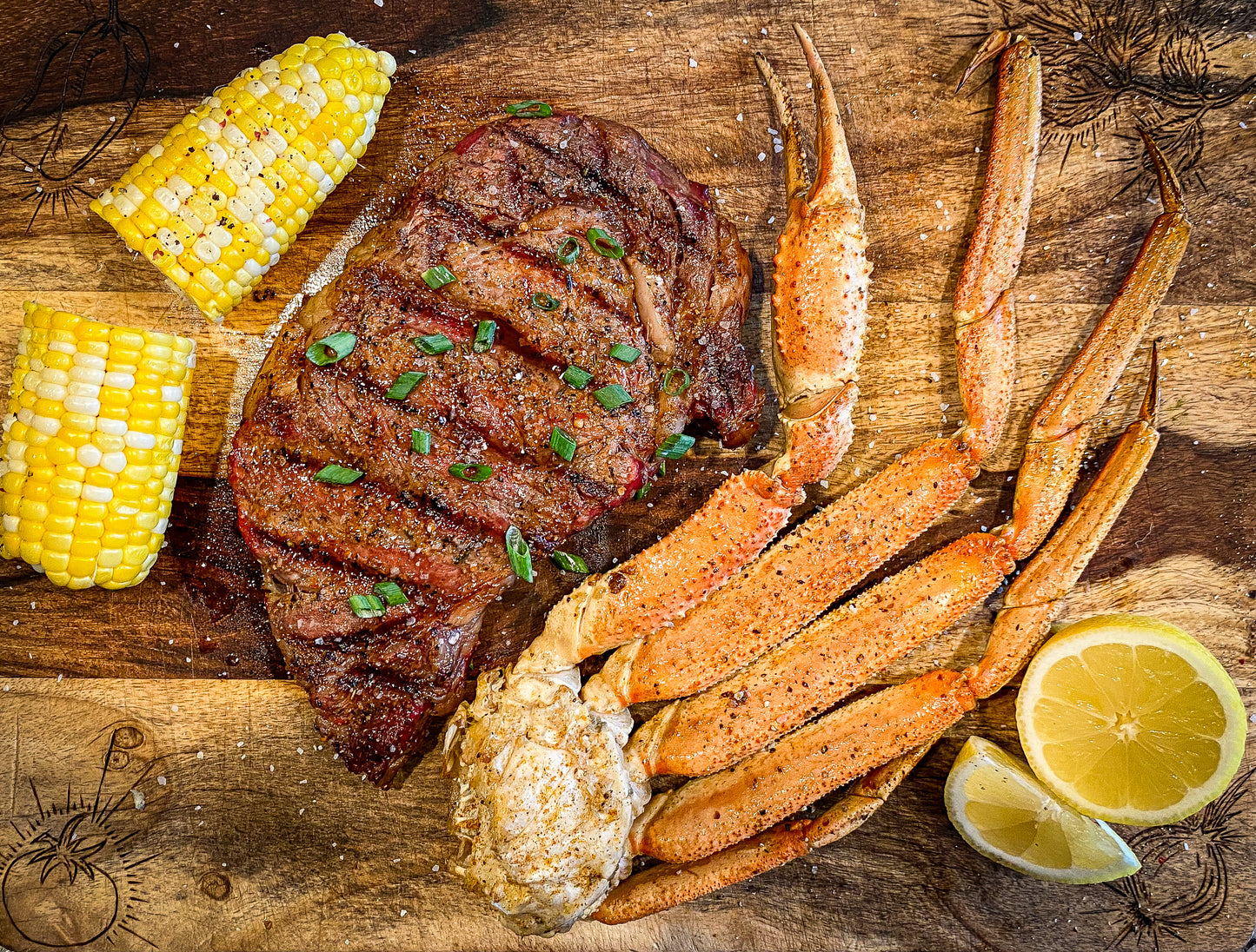 Ultimate Steak Seasoning used with fish, beef, lobster, veggies
