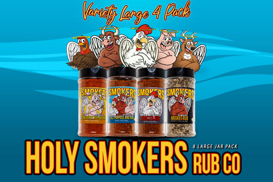 Variety 4 Pack  Large Jars