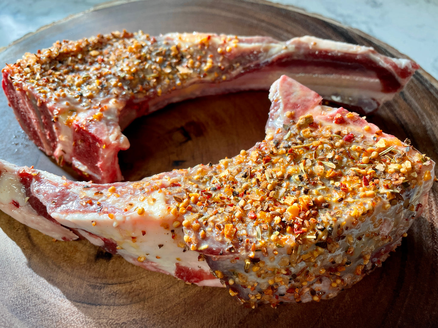 Wild Game Deer Tomahawk Steaks, Earthy and bold seasoning designed for wild meat and open-fire cooking.