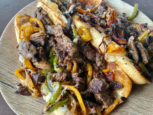 Philly Cheesesteak On The Griddle