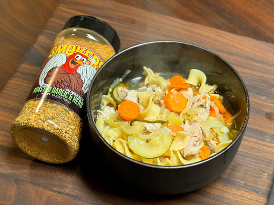 Smoked Turkey Noodle Soup