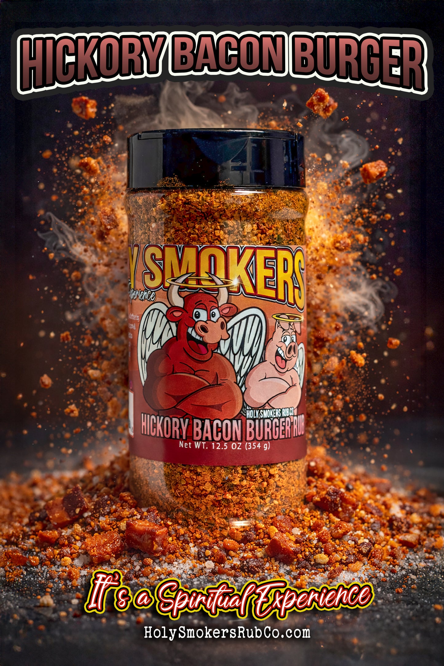 The Best Gourmet burger seasoning with bacon and hickory flavoring