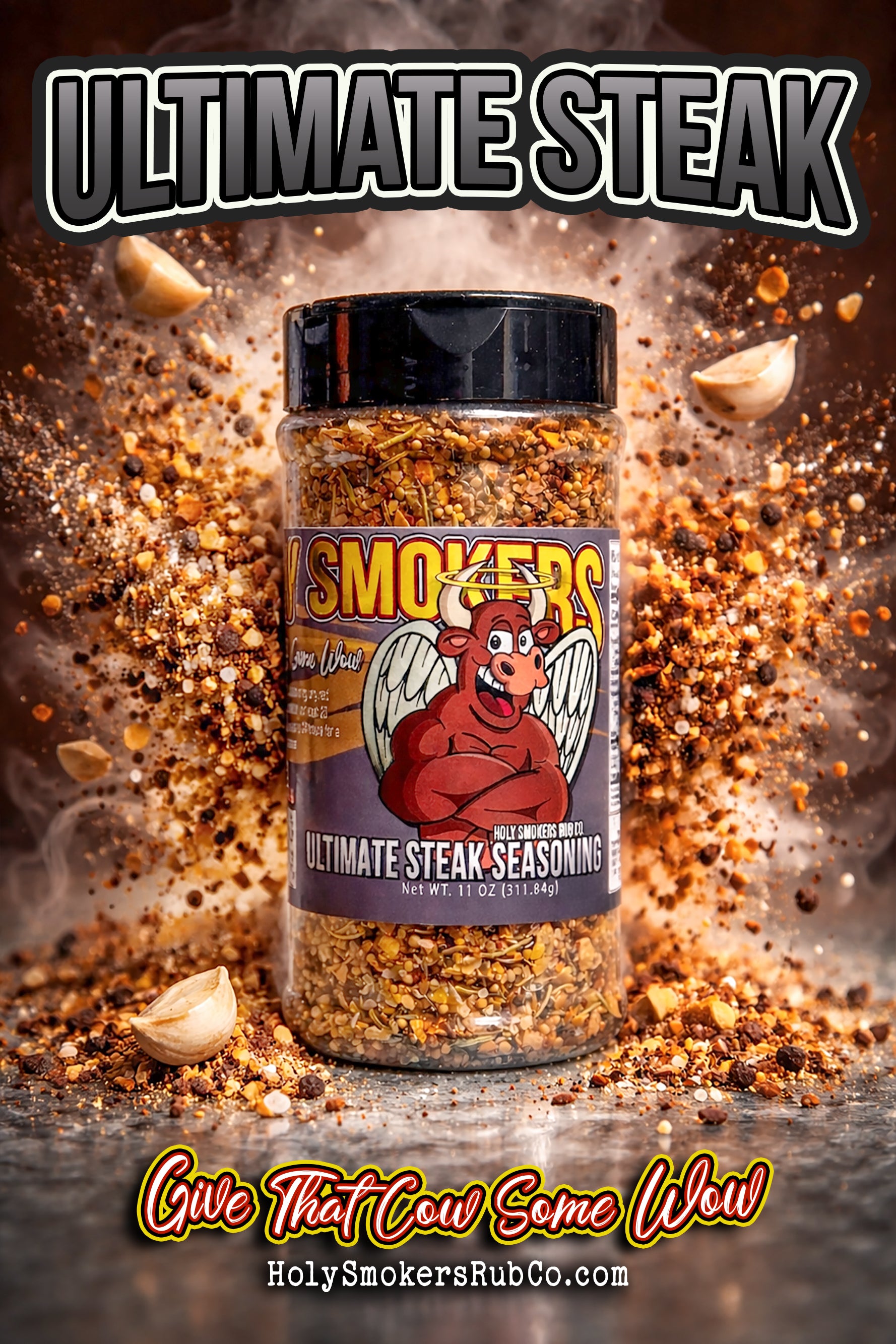 Ultimate Steak BBQ rub – bold, savory dry rub for backyard grilling or SCA-style steak competitions