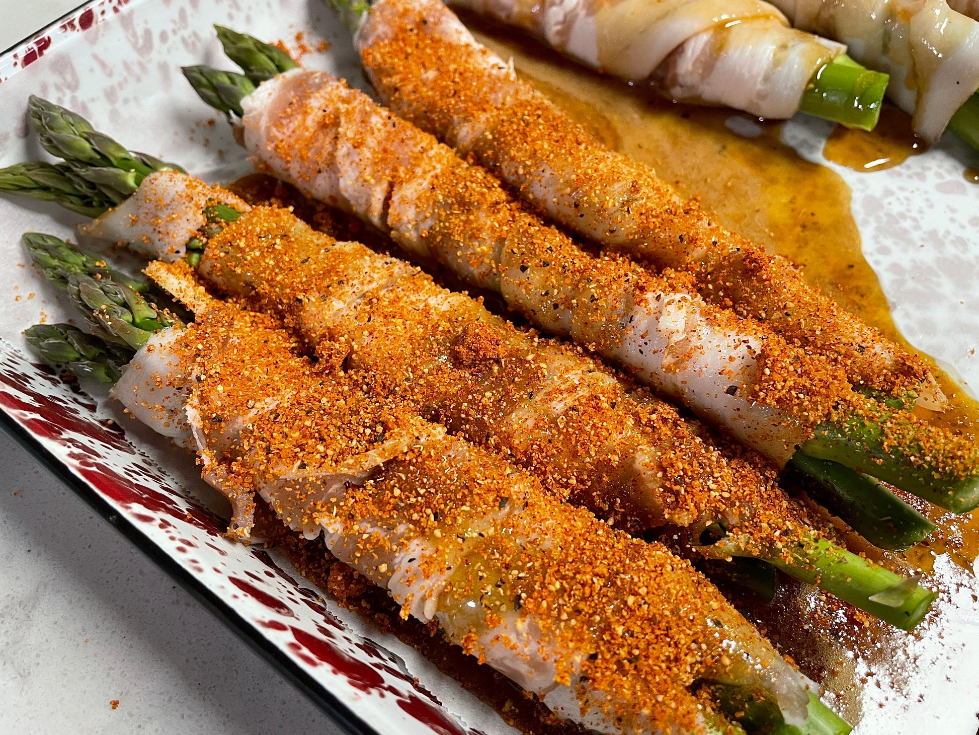 Sweet asparagus bbq rub