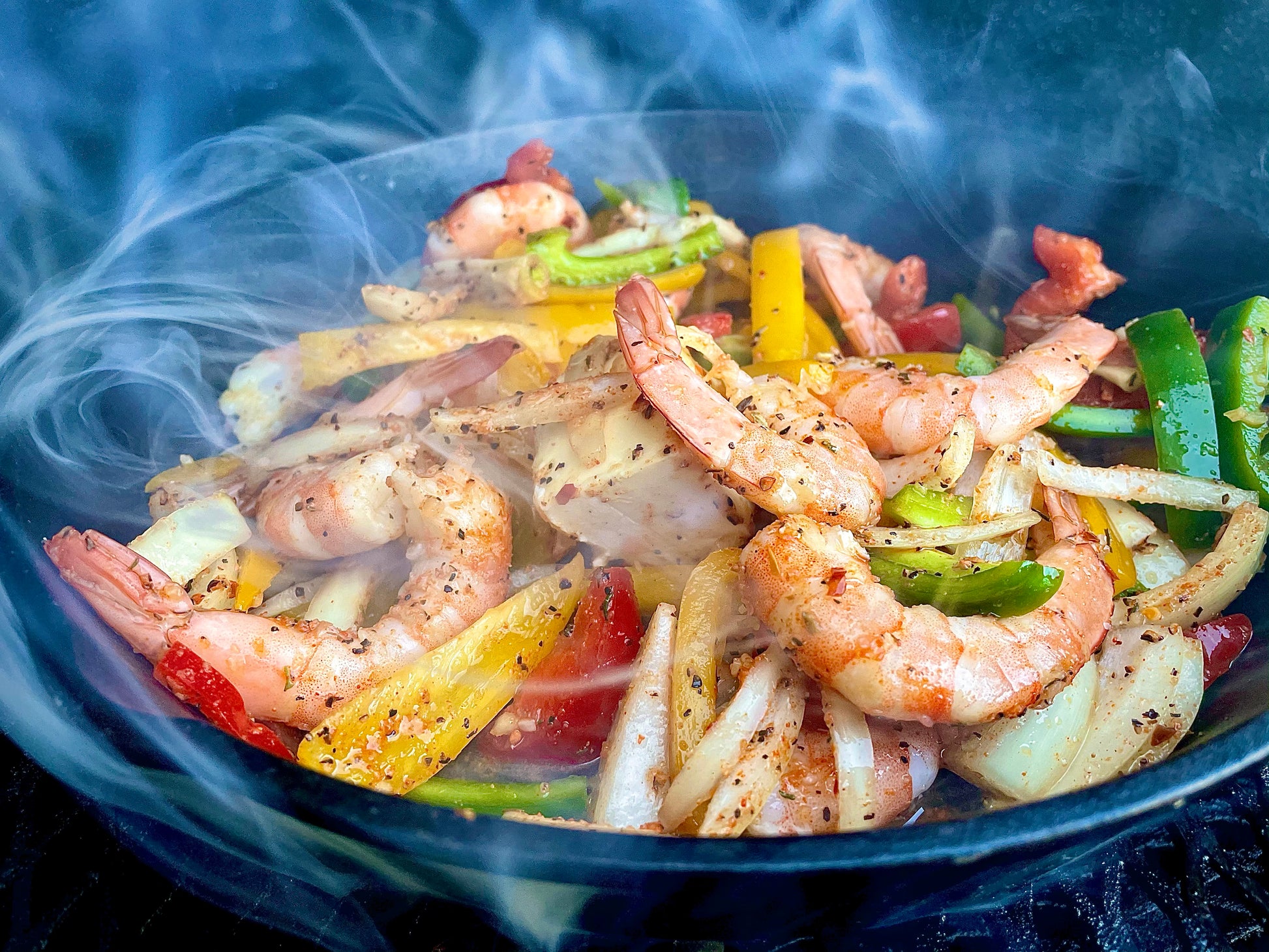 The best spicy seasonings for any cook featuring chili lime shrimp fajitas