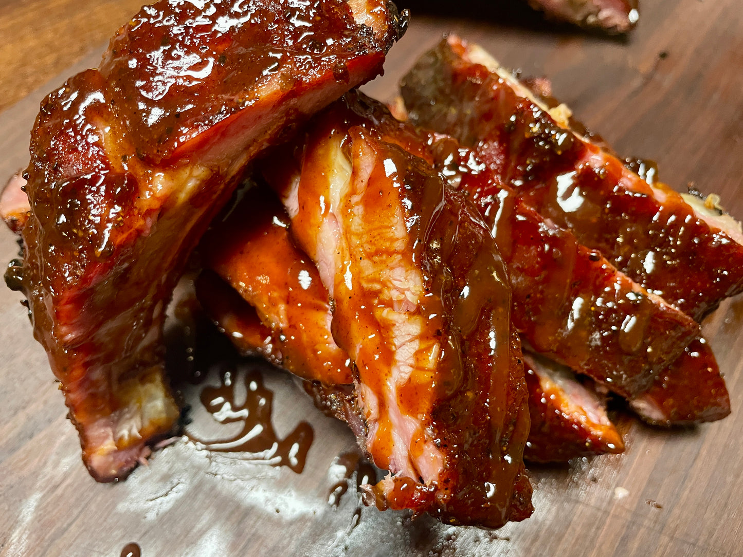 Cherry Hickory BBQ baby back ribs