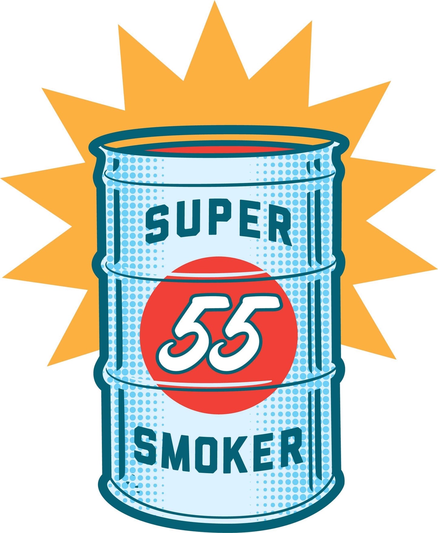 Super55 And Barrel UDS Drum Smoker Kit Combo