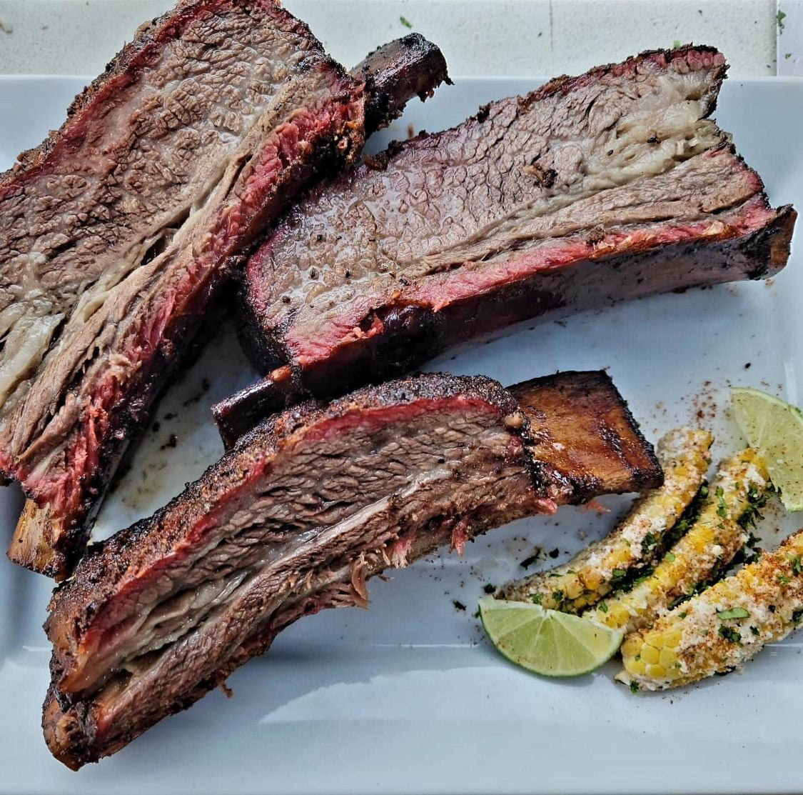  Steak seasoning with heat – great for ribeyes, NY strips, beef short ribs, beef ribs and flame-kissed grill marks.