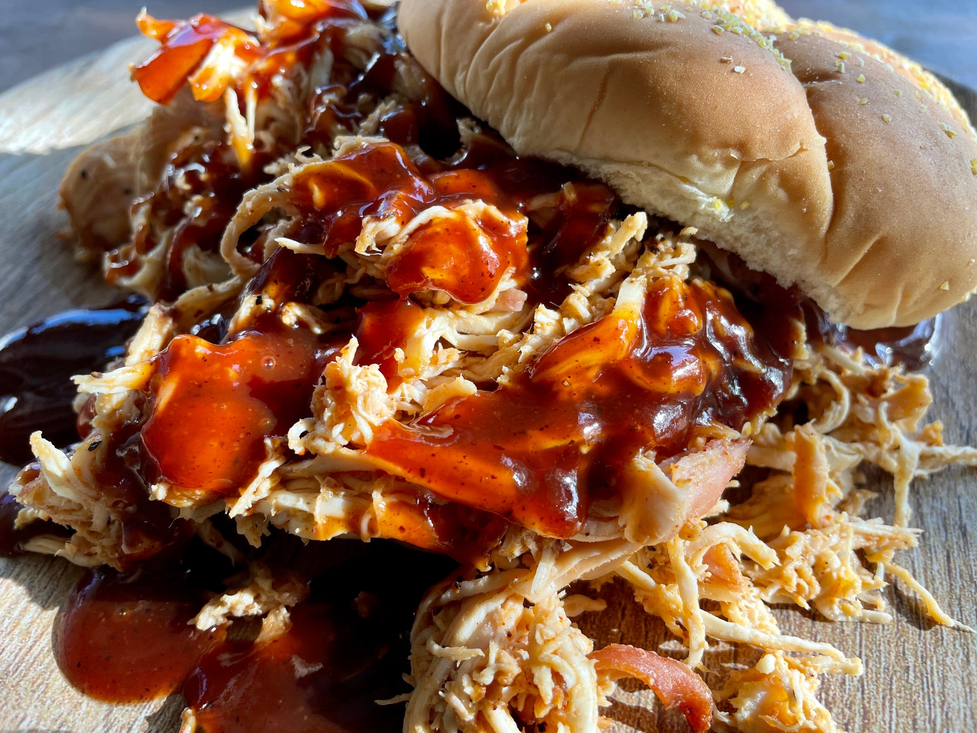 Smoked Pulled BBQ Chicken 